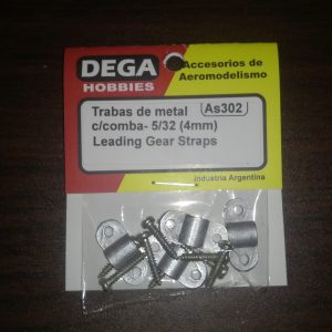 Juego Trabas metálicas omega 4mm tren De Aterrizaje