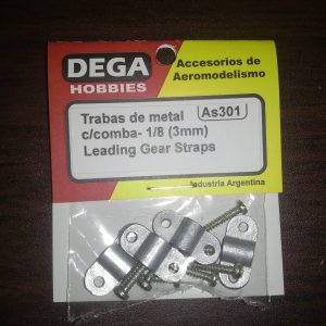 Juego Trabas metálicas omega 3 mm tren De Aterrizaje