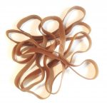 Gomas para ala por 12 unidades 300x10x2mm